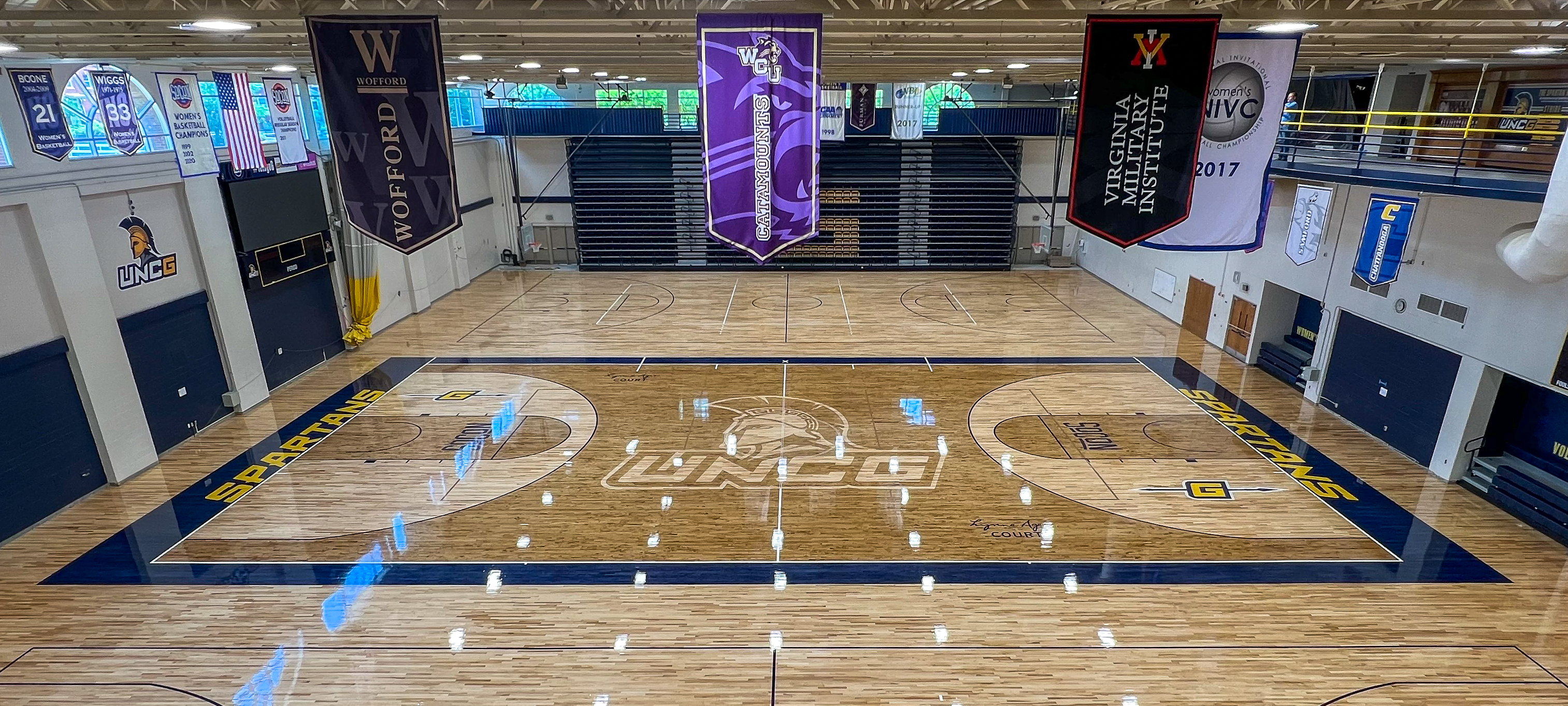 UNC Greensboro Fleming Gymnasium 