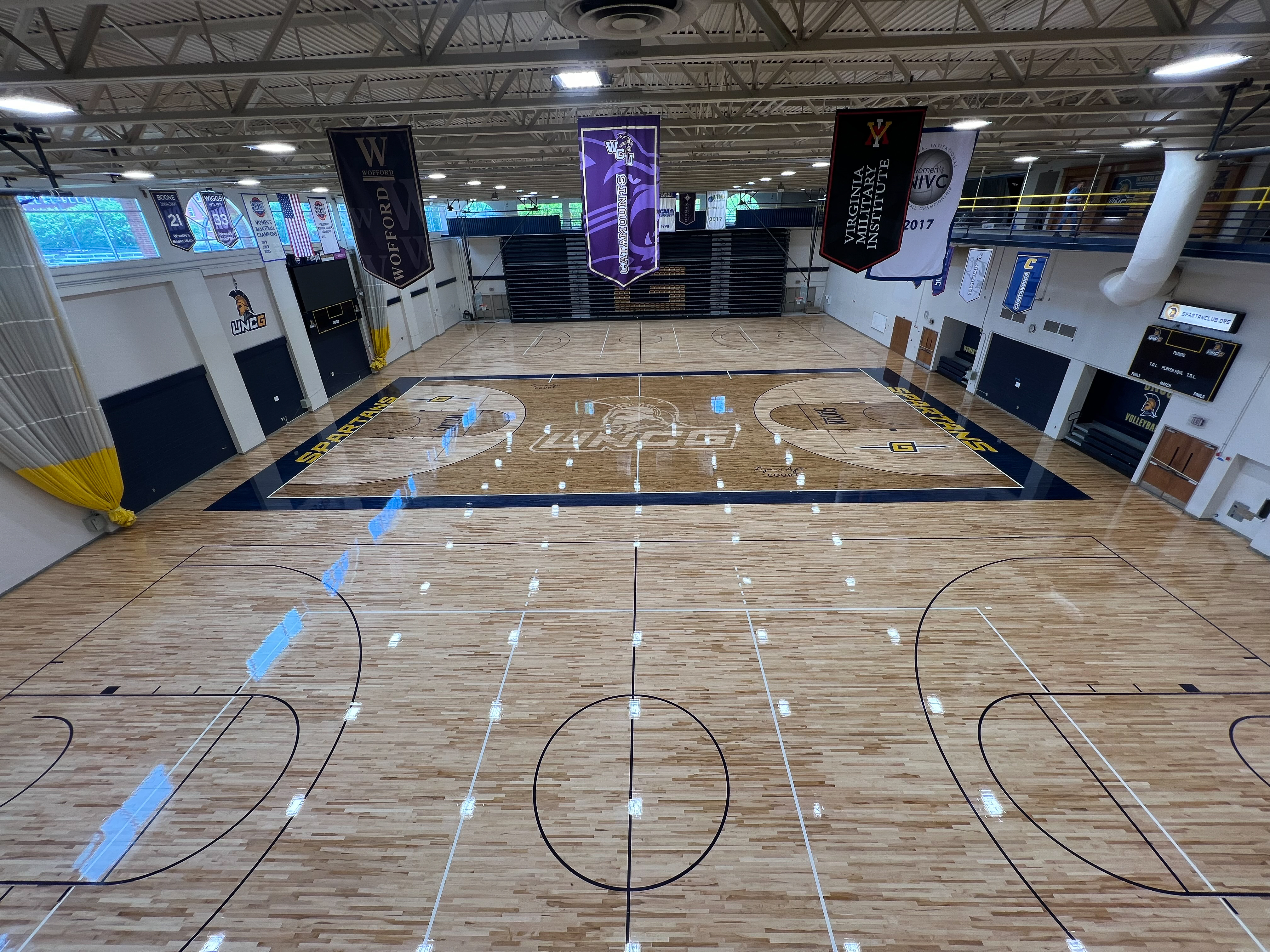 UNC Greensboro Fleming Gymnasium 